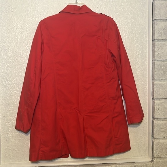 Gap Hawaiian red button front jacket size small - Picture 9 of 10